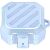 Защитный чехол Reframe Obliq для Samsung Galaxy Buds 4 / Buds 4 Pro - Baby Blue: фото 1 из 8
