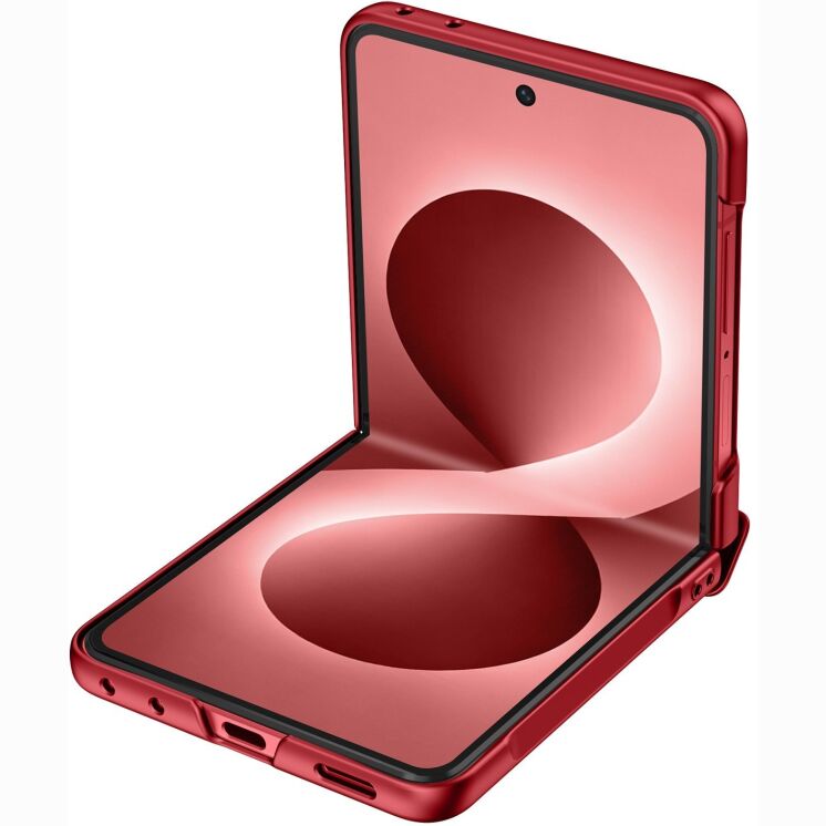 Захисний чохол Reframe Slim Clear Case для Samsung Galaxy Flip 8 - Red (423519R) Захисний чохол Reframe Slim Clear Case для Samsung Galaxy Flip 8 - Red: фото 2 з 9