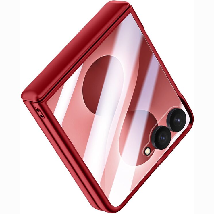 Захисний чохол Reframe Slim Clear Case для Samsung Galaxy Flip 8 - Red (423519R) Захисний чохол Reframe Slim Clear Case для Samsung Galaxy Flip 8 - Red: фото 3 з 9