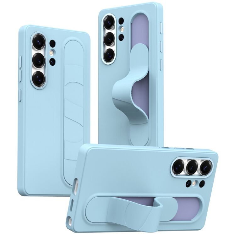 Захисний чохол Reframe Standing Grip для Samsung Galaxy S25 Ultra (S938) - Blue: фото 1 з 12