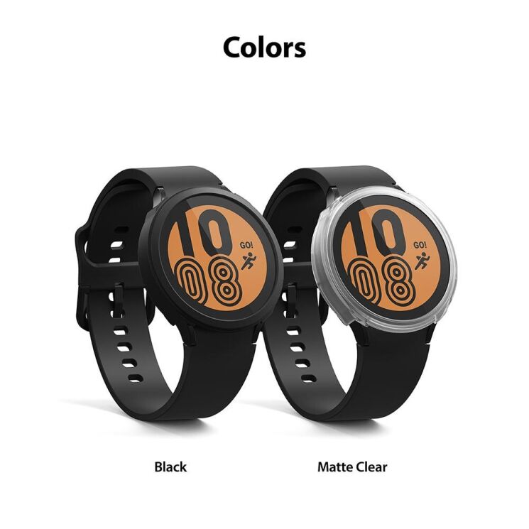 Защитный чехол RINGKE Air Sports для Samsung Galaxy Watch 4 (44mm) - Matte Clear: фото 11 из 12