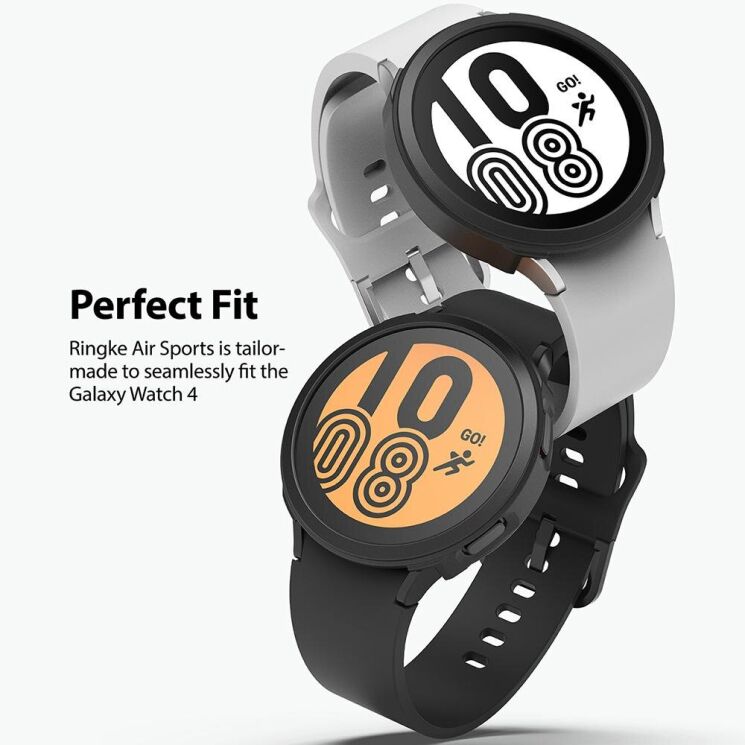Защитный чехол RINGKE Air Sports для Samsung Galaxy Watch 4 (44mm) - Matte Clear: фото 4 из 12
