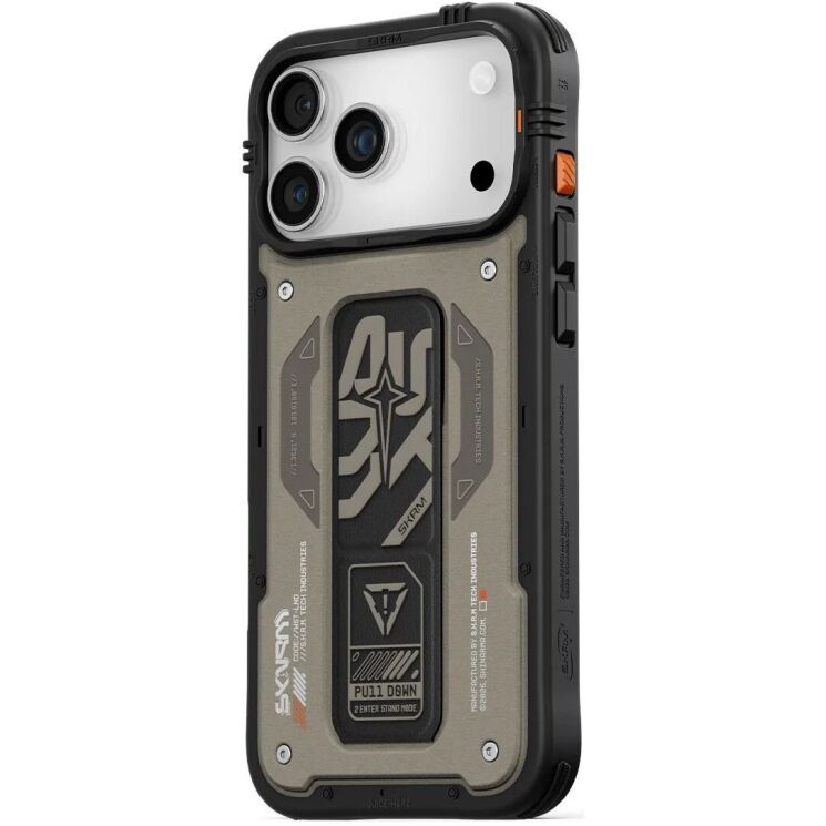 Защитный чехол SKINARMA AEGIS Mag-Charge для iPhone 17 Pro Max (SK-2025IPP6.9-AEGIS-GRY) - Grey: фото 3 из 6