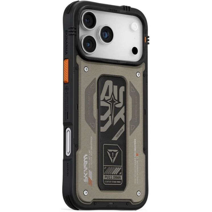Защитный чехол SKINARMA AEGIS Mag-Charge для iPhone 17 Pro Max (SK-2025IPP6.9-AEGIS-GRY) - Grey: фото 2 из 6