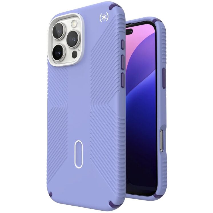 Захисний чохол Speck Presidio2 Grip MagSafe ClickLock для iPhone 16 Pro Max (150725-3251) - Future Lavender: фото 1 з 9