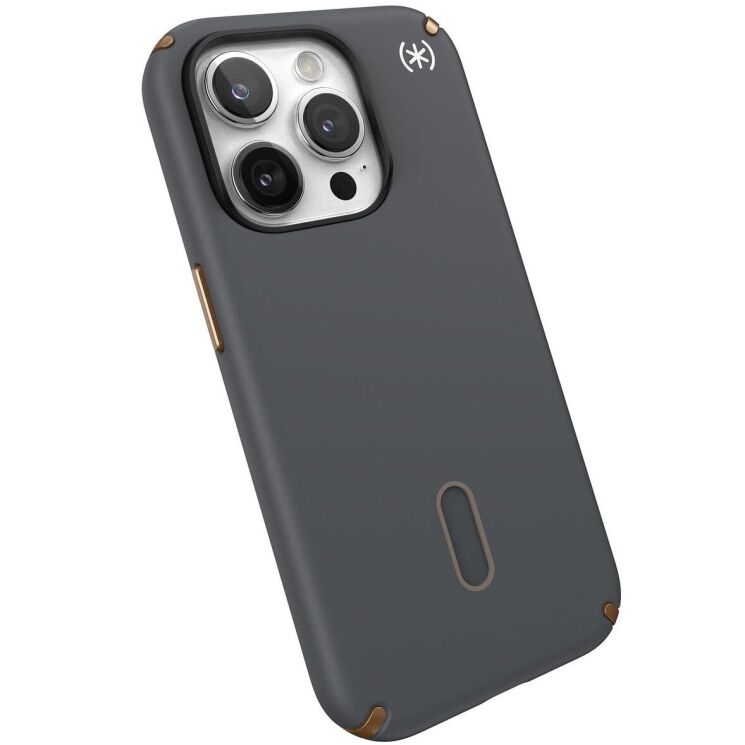 Захисний чохол Speck Presidio2 Pro MagSafe ClickLock для iPhone 15 Pro (150446-3212) - Charcoal / Gray-Bronze: фото 2 з 9