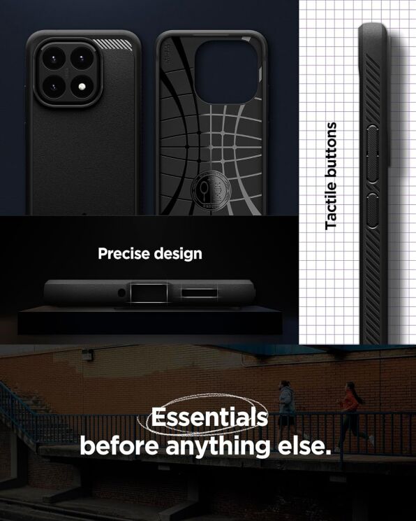 Захисний чохол Spigen Rugged Armor для Xiaomi 15T (ACS10459) - Matte Black (391078B) Захисний чохол Spigen Rugged Armor для Xiaomi 15T (ACS10459) - Matte Black: фото 16 з 16