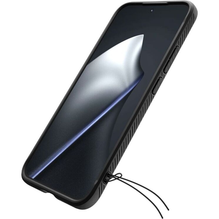 Захисний чохол Spigen Rugged Armor для Xiaomi 15T (ACS10459) - Matte Black (391078B) Захисний чохол Spigen Rugged Armor для Xiaomi 15T (ACS10459) - Matte Black: фото 5 з 16