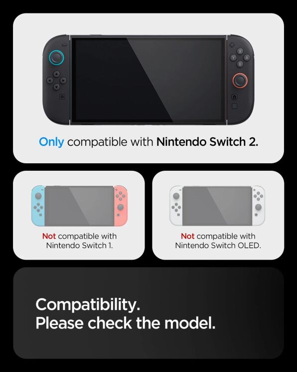 Защитный чехол Spigen (SGP) Air Fit для Nintendo Switch 2 (ACS09311) - Crystal Clear: фото 5 из 9