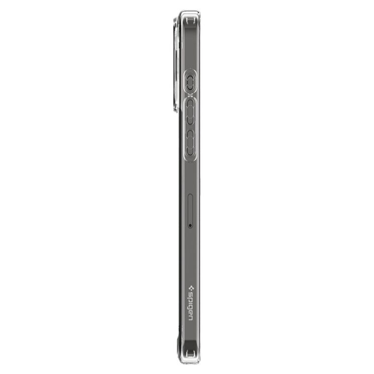 Защитный чехол Spigen (SGP) Crystal Hybrid для Apple iPhone 15 Pro Max - Crystal Clear: фото 8 из 15