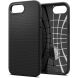 Защитный чехол Spigen (SGP) Liquid Air для Apple iPhone 16e (ACS09161) - Matte Black (376469B). Фото 2 из 21