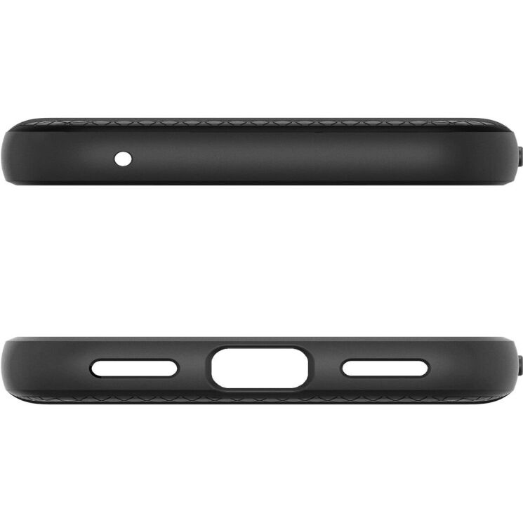 Защитный чехол Spigen (SGP) Liquid Air для Google Pixel 8A - Matte Black: фото 12 из 18