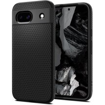 Защитный чехол Spigen (SGP) Liquid Air для Google Pixel 8A - Matte Black: фото 1 из 18