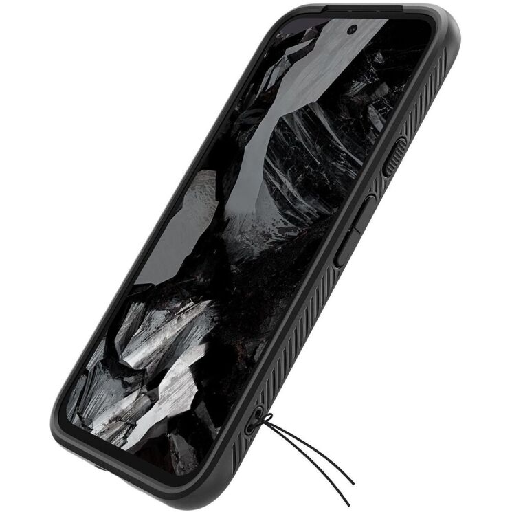 Защитный чехол Spigen (SGP) Liquid Air для Google Pixel 8A - Matte Black: фото 8 из 18