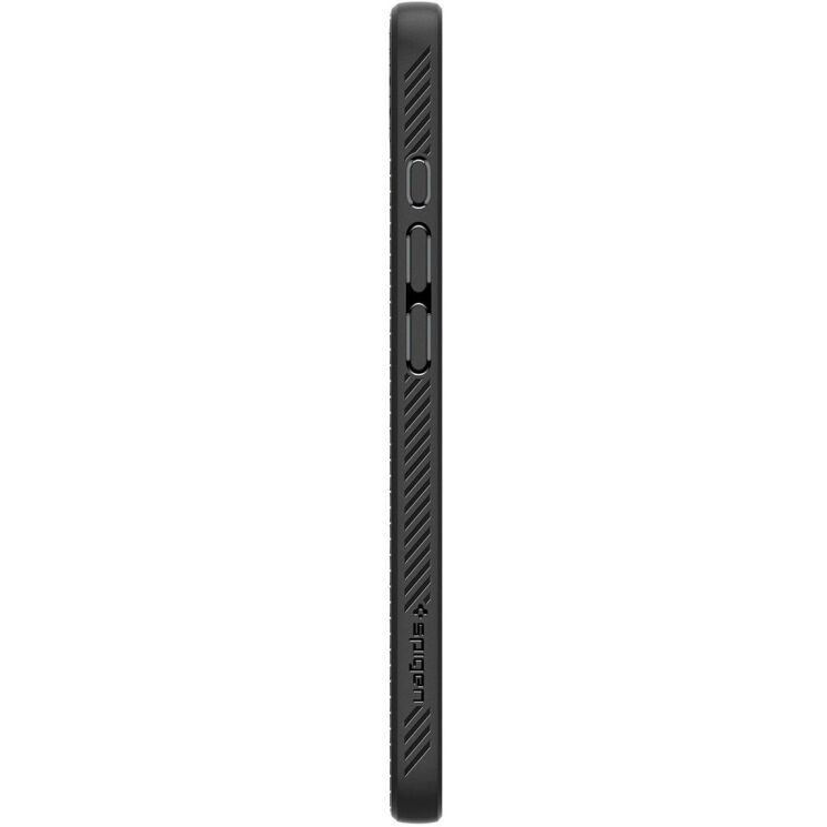 Защитный чехол Spigen (SGP) Liquid Air (MagFit) для Apple iPhone 16e (ACS09151) - Matte Black: фото 9 из 16