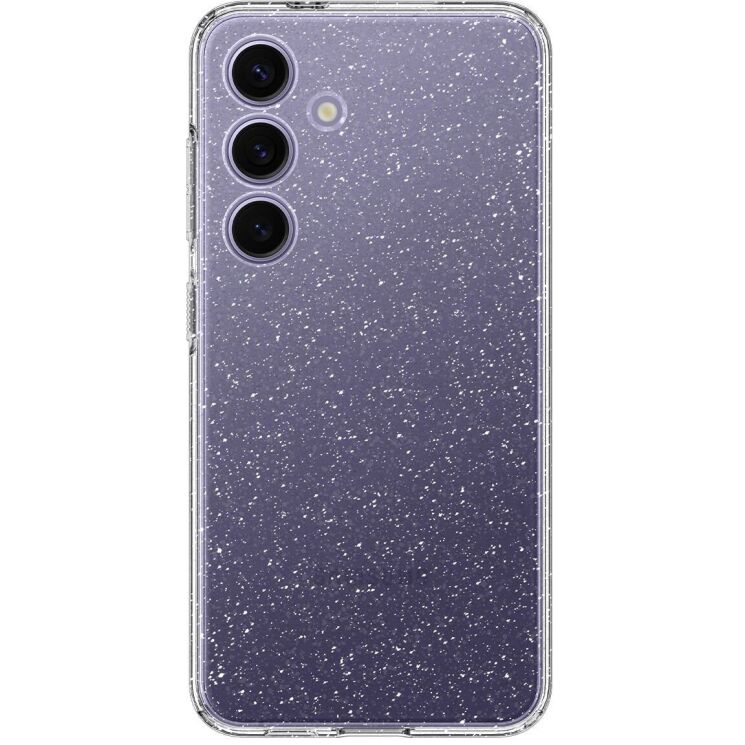 Защитный чехол Spigen (SGP) Liquid Crystal Glitter для Samsung Galaxy S24 (S921) - Crystal Quartz: фото 2 из 15