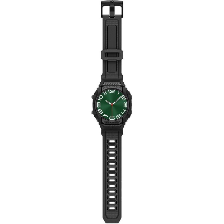 Защитный чехол Spigen (SGP) Rugged Armor Pro (FW) для Samsung Galaxy Watch Ultra (47mm) - Matte Black: фото 11 из 18