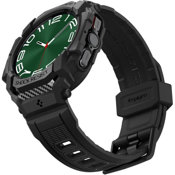 Защитный чехол Spigen (SGP) Rugged Armor Pro (FW) для Samsung Galaxy Watch Ultra (47mm) - Matte Black: фото 4 из 18