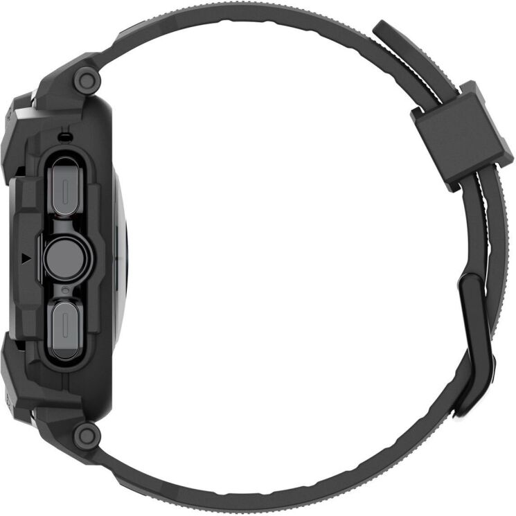Защитный чехол Spigen (SGP) Rugged Armor Pro (FW) для Samsung Galaxy Watch Ultra (47mm) - Matte Black: фото 8 из 18