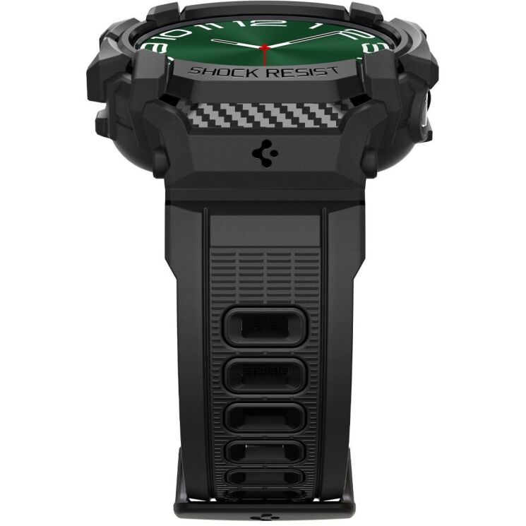 Защитный чехол Spigen (SGP) Rugged Armor Pro (FW) для Samsung Galaxy Watch Ultra (47mm) - Matte Black: фото 3 из 18