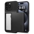 Защитный чехол Spigen (SGP) Slim Armor CS для Apple iPhone 15 Pro - Black (339525B)