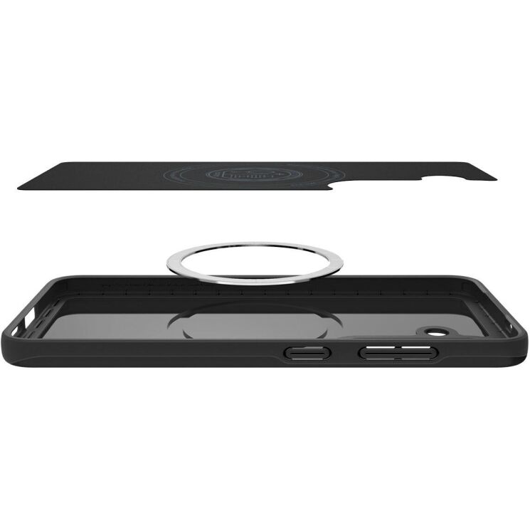 Защитный чехол Spigen (SGP) Thin Fit (MagFit) для Samsung Galaxy S25 (S931) ACS08993 - Black: фото 4 из 17
