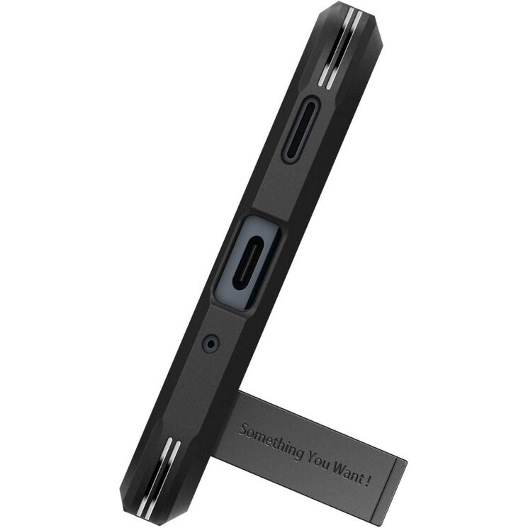 Защитный чехол Spigen (SGP) Tough Armor для Samsung Galaxy A16 (A165) ACS08889 - Black: фото 4 из 16