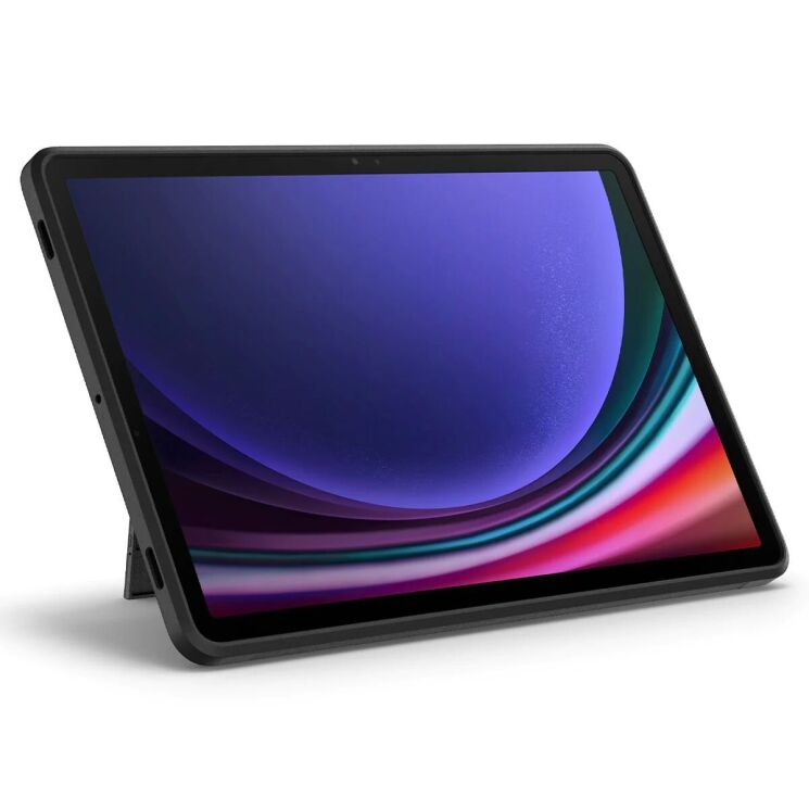 Защитный чехол Spigen (SGP) Tough Armor Pro для Samsung Galaxy Tab S9 (X710/716) - Black: фото 5 из 17