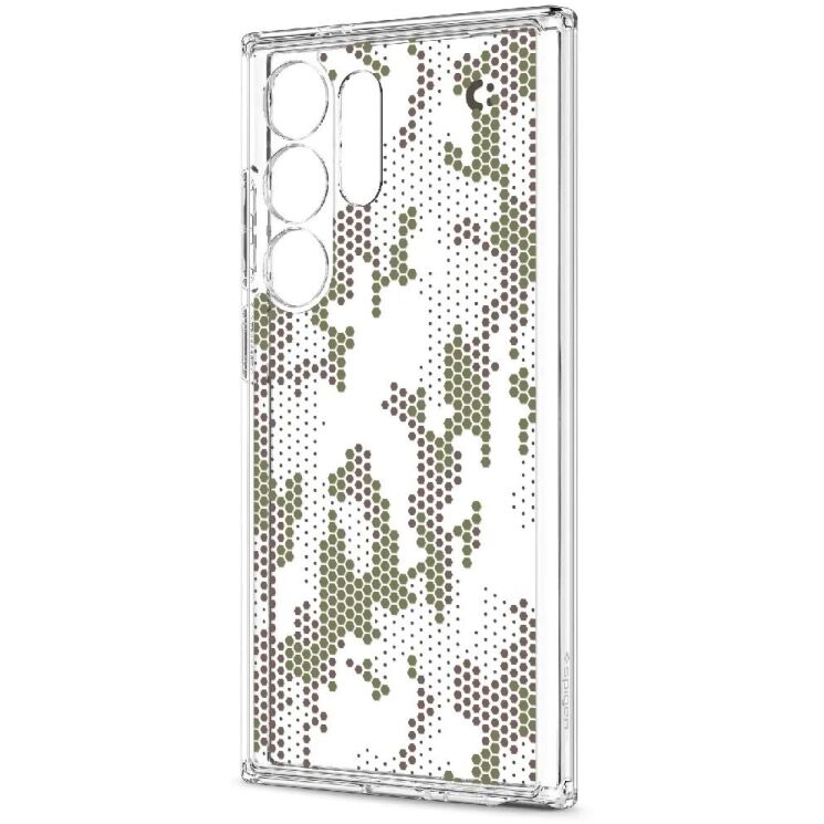 Защитный чехол Spigen (SGP) Ultra Hybrid Cyrill для Samsung Galaxy S24 Ultra (S928) ACS07547 - Digital Camo: фото 6 из 12