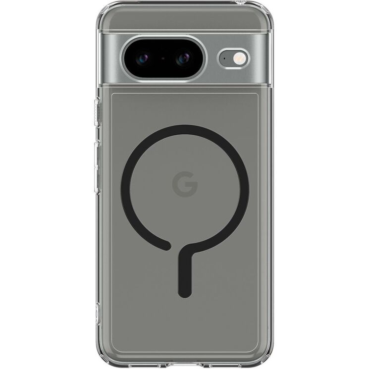 Защитный чехол Spigen (SGP) Ultra Hybrid OneTap Ring для Google Pixel 8 (ACS06281) - Black: фото 2 из 19