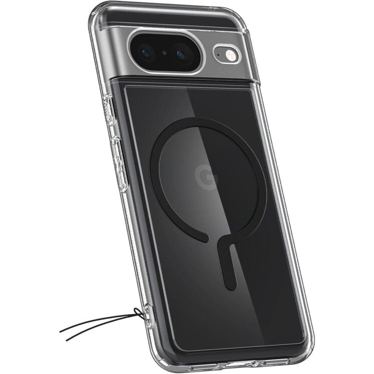 Защитный чехол Spigen (SGP) Ultra Hybrid OneTap Ring для Google Pixel 8 (ACS06281) - Black: фото 4 из 19