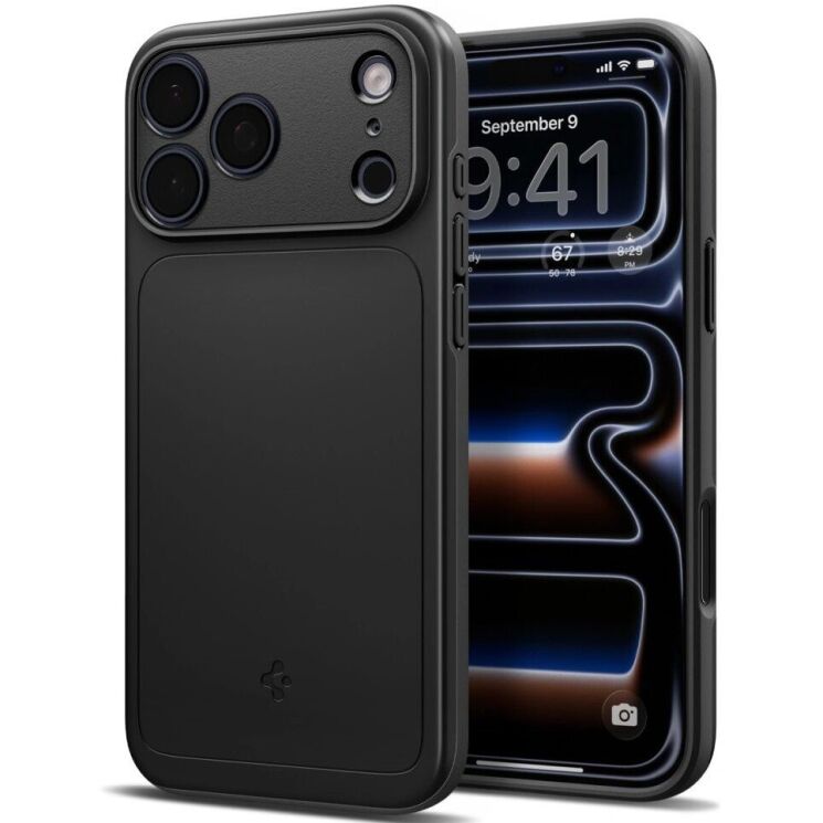 Захисний чохол Spigen Thin Fit (MagFit) для iPhone 18 Pro (ACS12144) - Black: фото 2 з 13