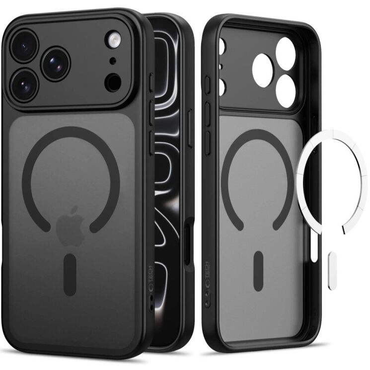 Захисний чохол Tech-Protect BasicMag MagSafe для iPhone 18 Pro Max / 17 Pro Max (5906302325351) - Matte Black (423907MB) Захисний чохол Tech-Protect BasicMag MagSafe для iPhone 18 Pro Max / 17 Pro Max (5906302325351) - Matte Black: фото 2 з 10