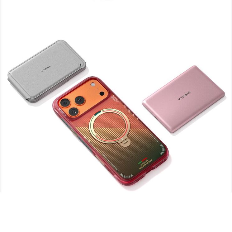Захисний чохол TORRAS Ostand Q3 Air Portugal Limited для iPhone 17 Pro - Wave of Passion: фото 5 з 5