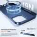 Захисний чохол TORRAS Slim Fit MagSafe для Apple iPhone 16 Pro - Navy Blue (380001DB). Фото 2 з 6