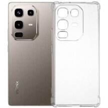Защитный чехол UniCase AirBag для Infinix Note 50 / Note 50 Pro - Transparent: фото 1 из 8