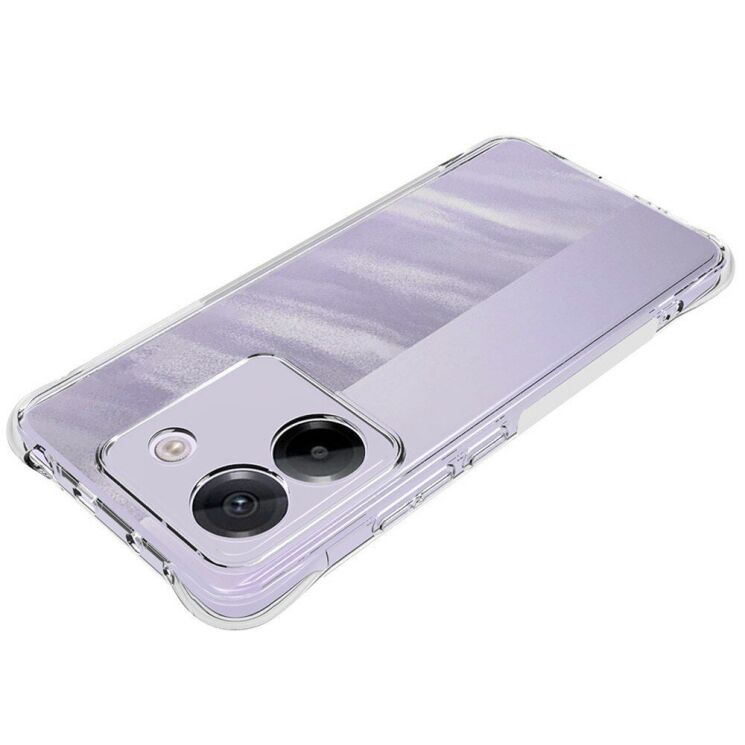 Защитный чехол UniCase AirBag для Xiaomi Poco M7 Pro - Transparent: фото 3 из 5