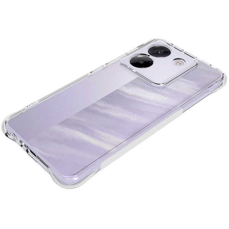 Защитный чехол UniCase AirBag для Xiaomi Poco M7 Pro - Transparent: фото 2 из 5