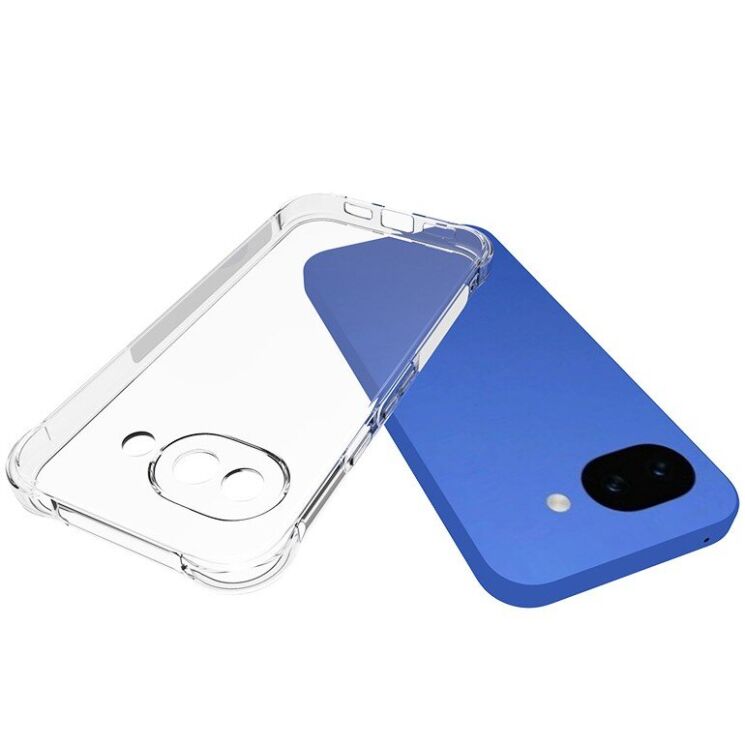 Защитный чехол UniCase AirBag Flow для Google Pixel 10a - Transparent: фото 2 из 5