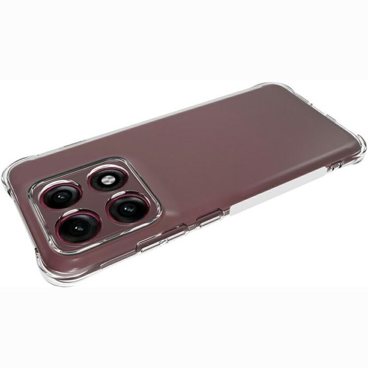 Защитный чехол UniCase AirBag Flow для Motorola Edge 70 Pro - Transparent: фото 2 из 5