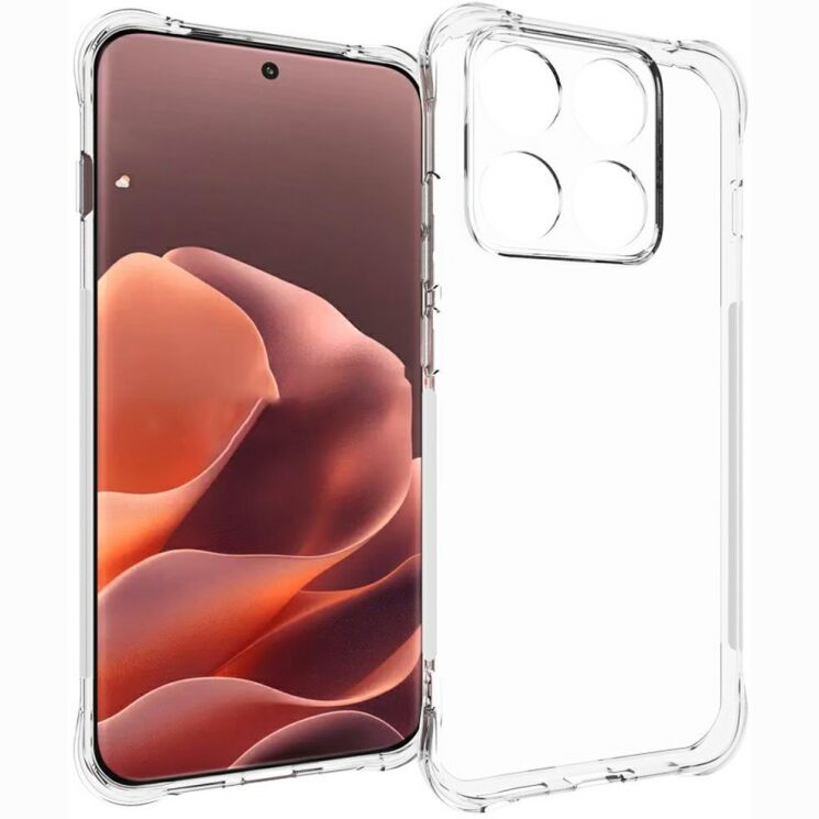 Защитный чехол UniCase AirBag Flow для Motorola Edge 70 Pro - Transparent: фото 1 из 5