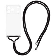 Захисний чохол UniCase AirBag with Strap для Apple iPhone 17 Pro - Transparent: фото 1 з 4