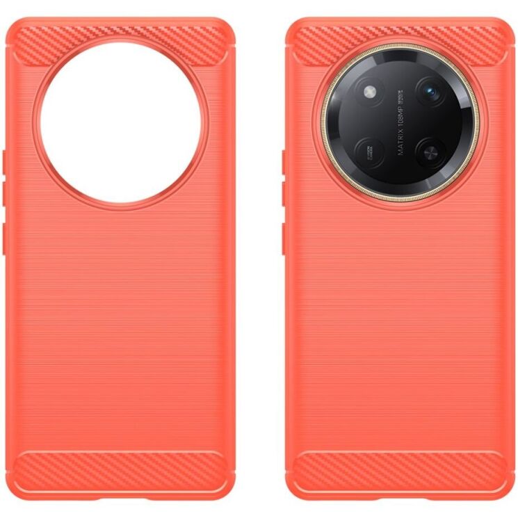 Защитный чехол UniCase Carbon для Honor Magic 7 Lite - Red: фото 2 из 8