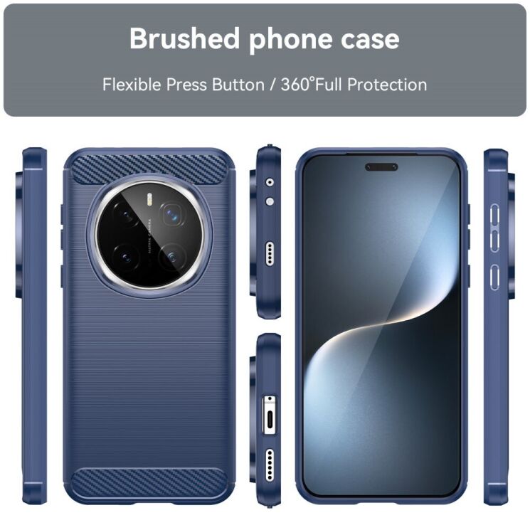 Защитный чехол UniCase Carbon для Honor Magic 7 Pro - Red: фото 8 из 8