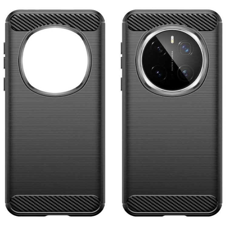 Защитный чехол UniCase Carbon для Honor Magic 7 Pro - Black: фото 2 из 8