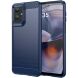 Захисний чохол UniCase Carbon для Motorola Moto G55 - Blue (366125L). Фото 1 з 11