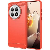 Защитный чехол UniCase Carbon для OnePlus 13 - Red: фото 1 из 8