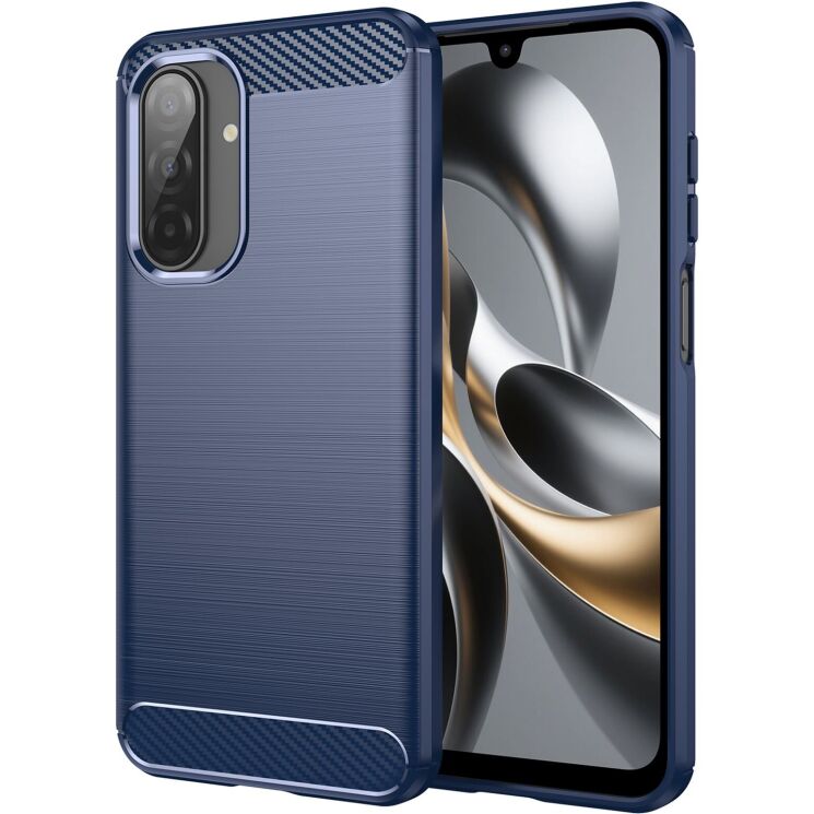 Защитный чехол UniCase Carbon для Samsung Galaxy A17 (A175) - Blue: фото 1 из 9