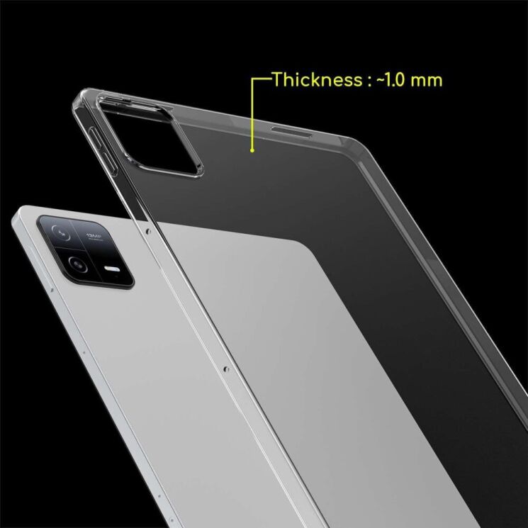 Захисний чохол UniCase Clear Protective для Xiaomi Pad 6 / 6 Pro - Transparent: фото 4 з 7
