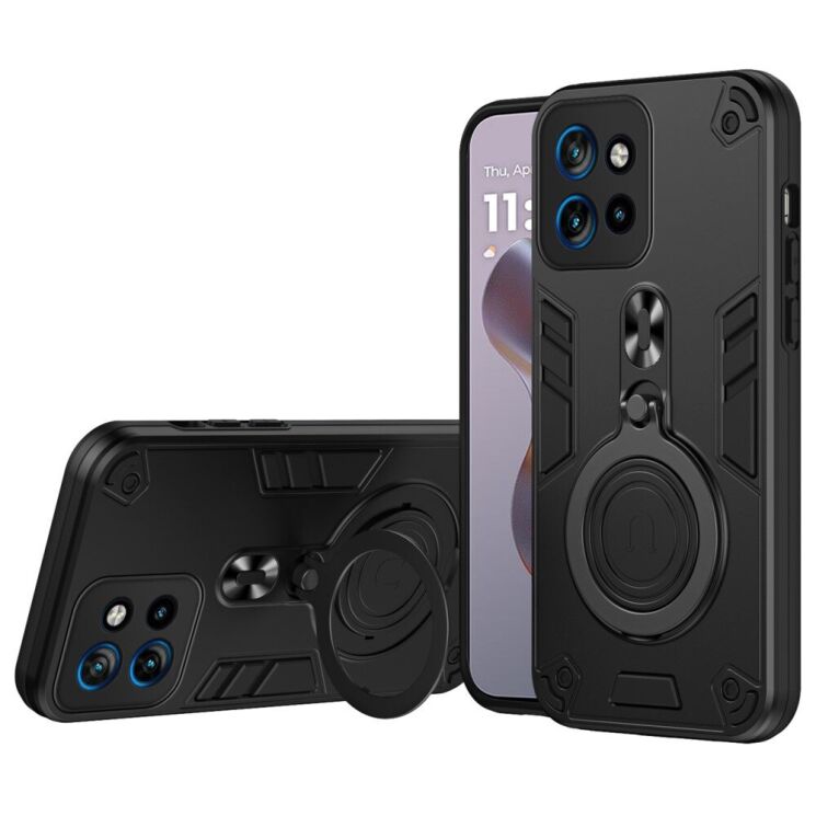 Защитный чехол UniCase Cosmic Armor для Motorola Edge 50 Neo - Black: фото 1 из 8